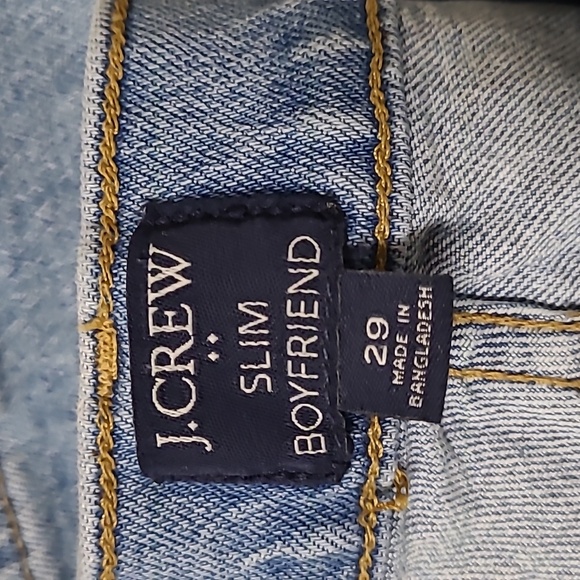 J. Crew Blue Straight Leg Jeans‎ Classic Denim used good condition. - Picture 2 of 15